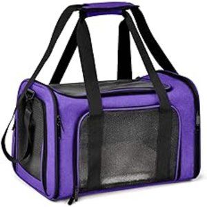 Henkelion Pet Carrier for Small Medium Cats Dogs Puppies up to 15 Lbs